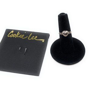 Cookie Lee Heart Ring  (94107)